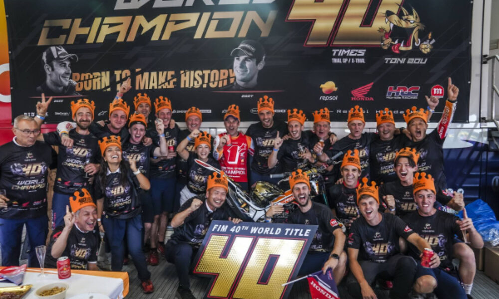 Zelhem Toni Bou hace historia en Zelhem y conquista su 40° título mundial